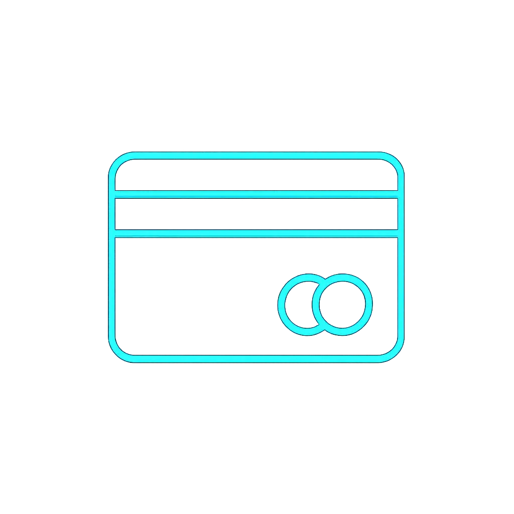Visa card icon