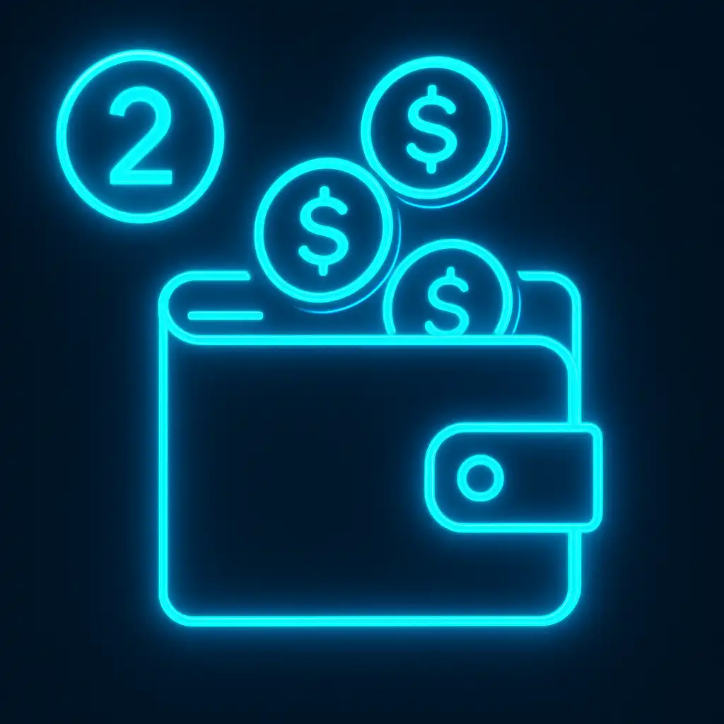 Illustration of a secure deposit transaction